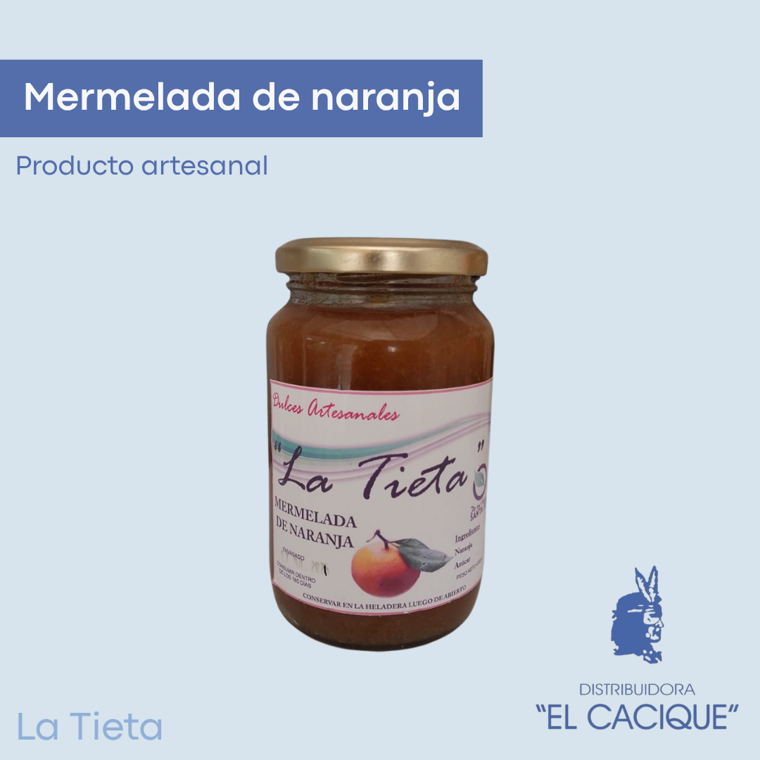 MERMELADA NARANJA LA TIETA